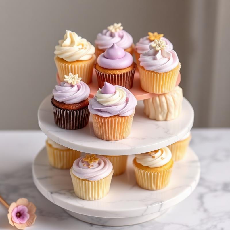 Mini cupcakes decorados